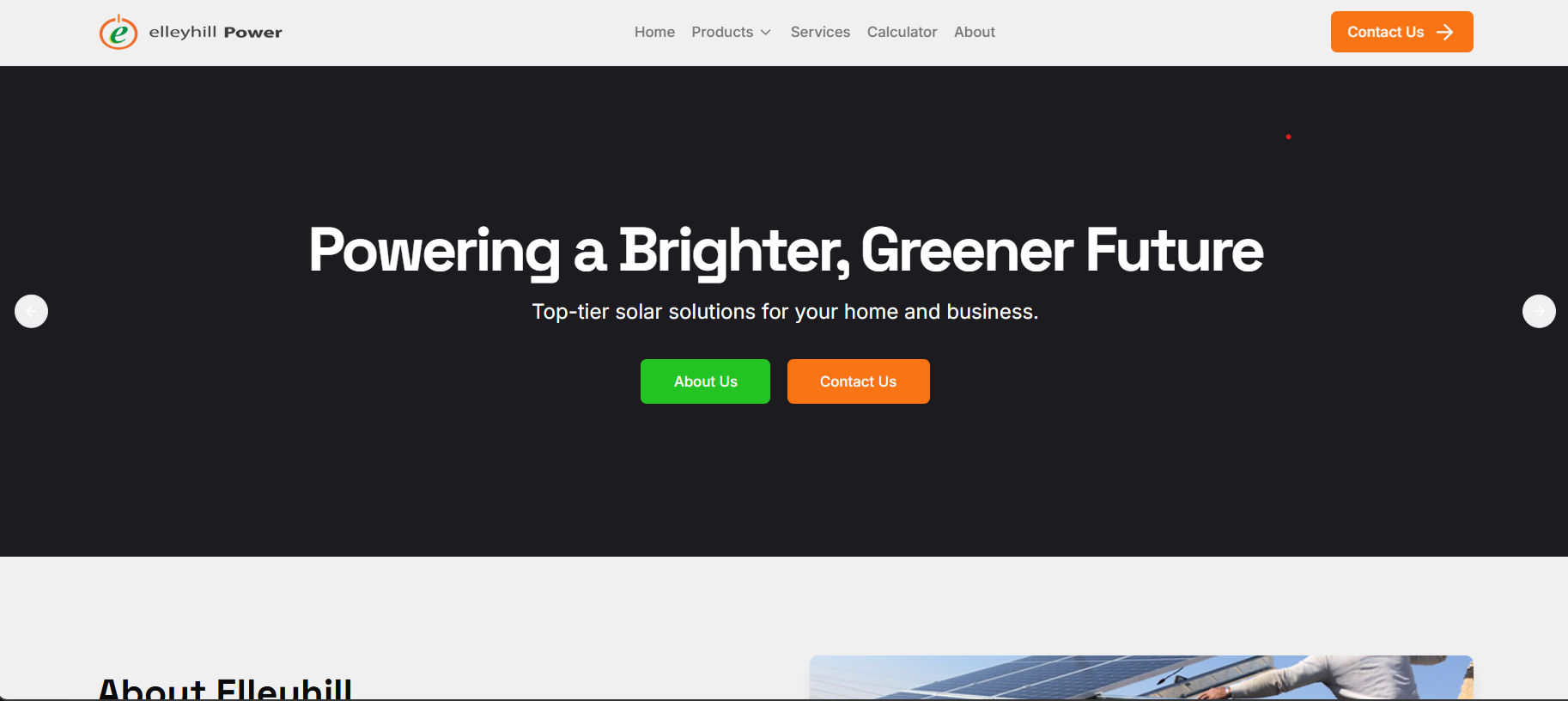 Solar Website
